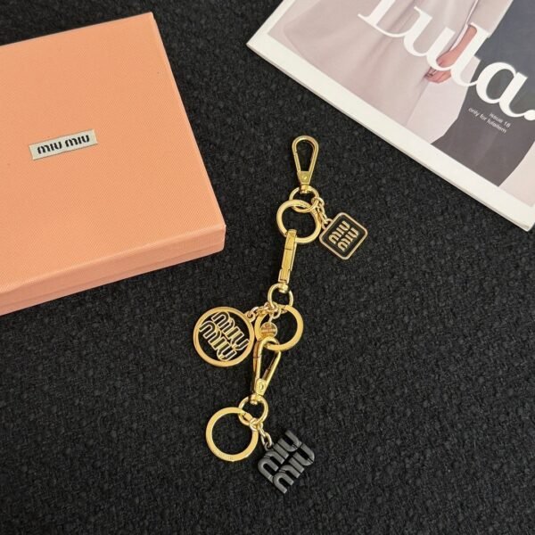 MIUMIU Keychain bag pendant