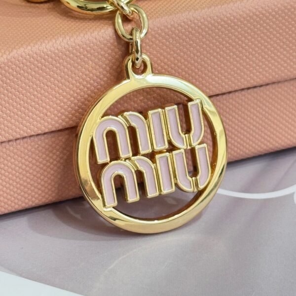 MIUMIU Keychain bag pendant