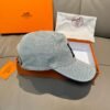 HERMES Original single embroidered baseball cap