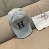 HERMES Original single embroidered baseball cap