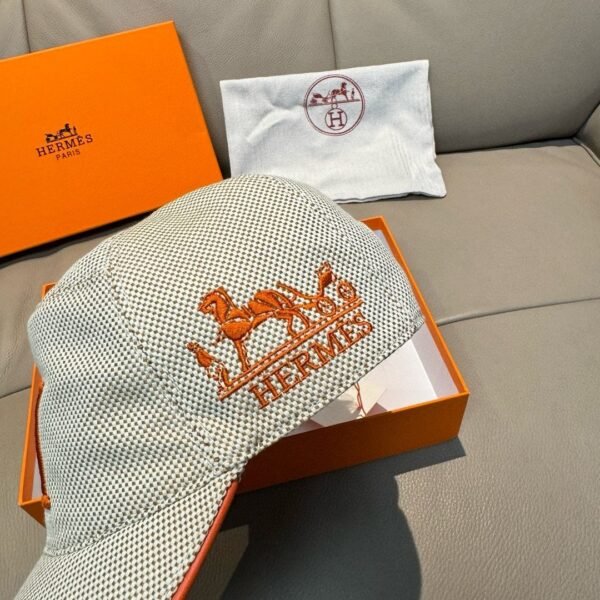 HERMES Original single embroidered baseball cap