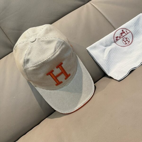 HERMES Original single embroidered baseball cap