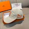 HERMES Original single embroidered baseball cap