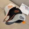 HERMES Original single embroidered baseball cap