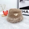Prada mink fur bucket hat