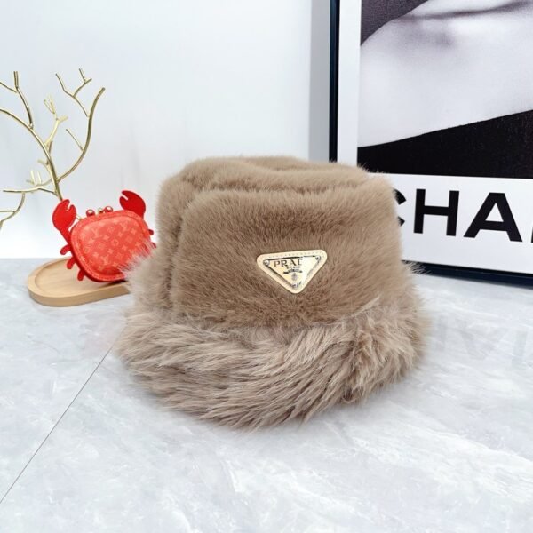 Prada mink fur bucket hat