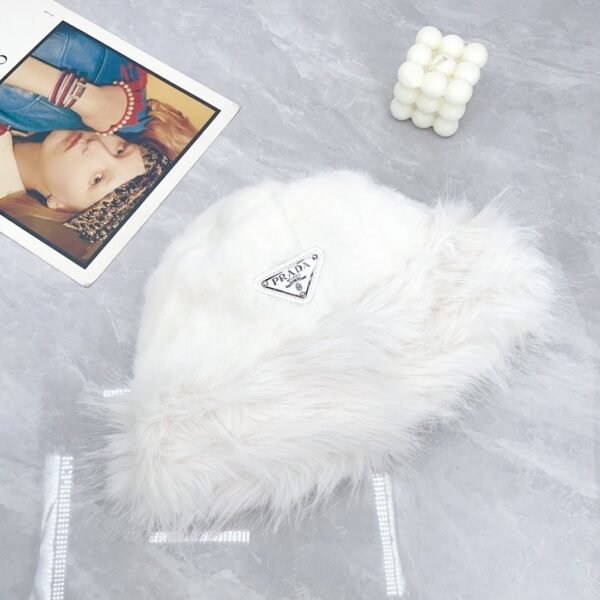 Prada mink fur bucket hat