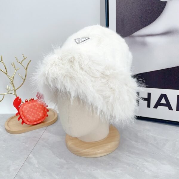 Prada mink fur bucket hat