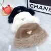 Prada mink fur bucket hat