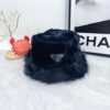 Prada mink fur bucket hat