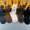 DIOR socks with bee logo 5 pairs per box