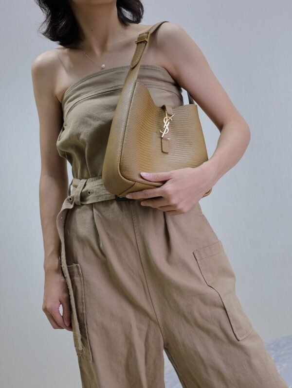 YSL leather LE 5A7 underarm bag