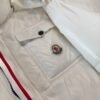 Moncler Solid color hooded short warm down jacket