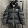 Loewe embroidered black down jacket