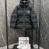 Loewe embroidered black down jacket