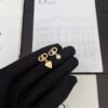 DIOR  New Heart Asymmetrical Earrings CD