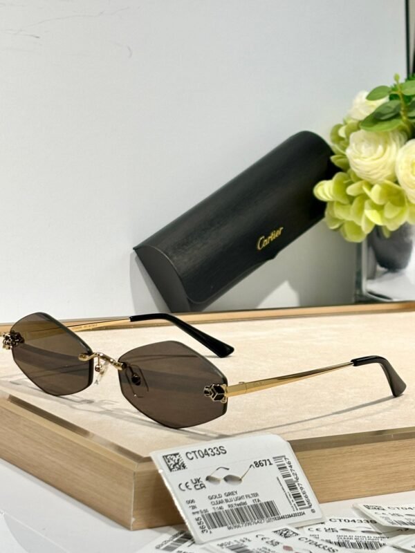 Cartier Sunglasses Premium Edition Size: 55-22-140 Mod：CT0433S
