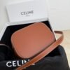 Celine Small Smooth Cowhide Leather Handbag Cowhide Material Premium Edition Bag Size: 16x19x12cm