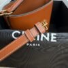 Celine Small Smooth Cowhide Leather Handbag Cowhide Material Premium Edition Bag Size: 16x19x12cm