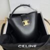 Celine Small Smooth Cowhide Leather Handbag Cowhide Material Premium Edition Bag Size: 16x19x12cm