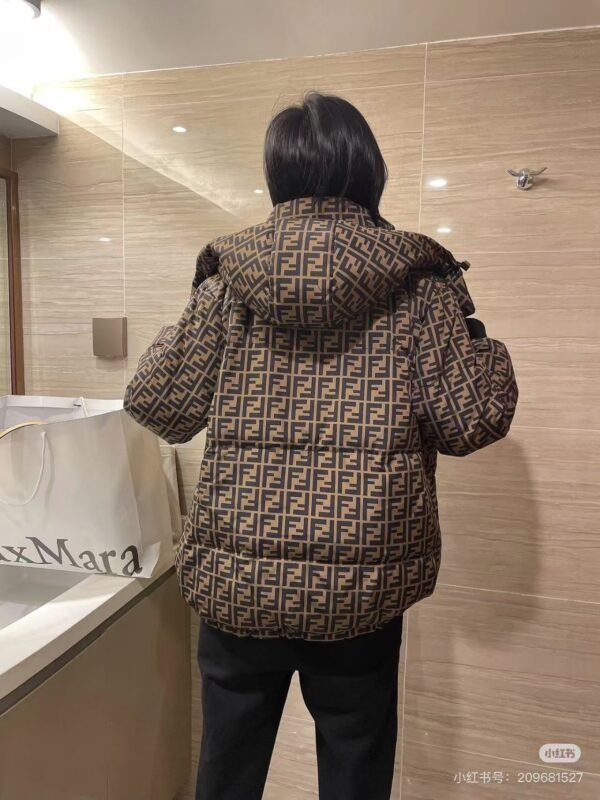 FENDI Limited Edition Couple Double-sided Down Cotton Jacket
