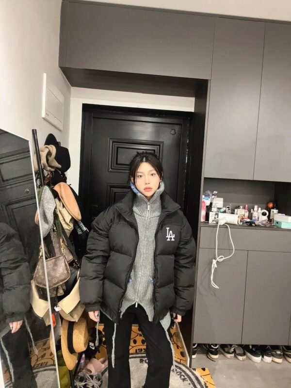 MLB-LA small label classic down jacket cotton jacket