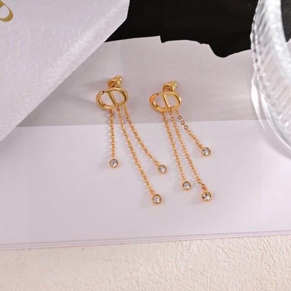 Dior new tassel earrings New Premium Edition