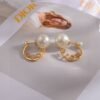 DIOR Pearl Earrings CD  Premium Edition