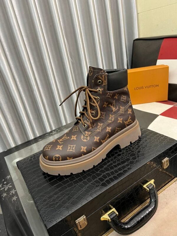LV new Gaubon sports casual shoes imported first layer cowhide imported sheepskin inside