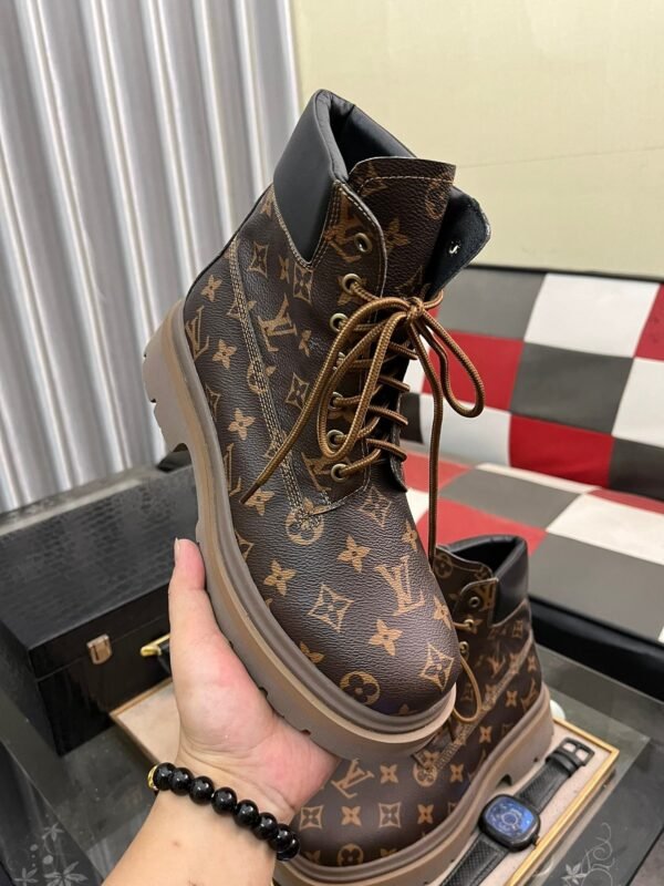 LV new Gaubon sports casual shoes imported first layer cowhide imported sheepskin inside