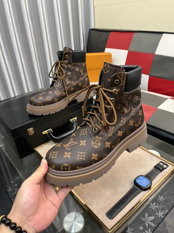 LV new Gaubon sports casual shoes imported first layer cowhide imported sheepskin inside