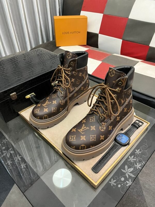 LV new Gaubon sports casual shoes imported first layer cowhide imported sheepskin inside
