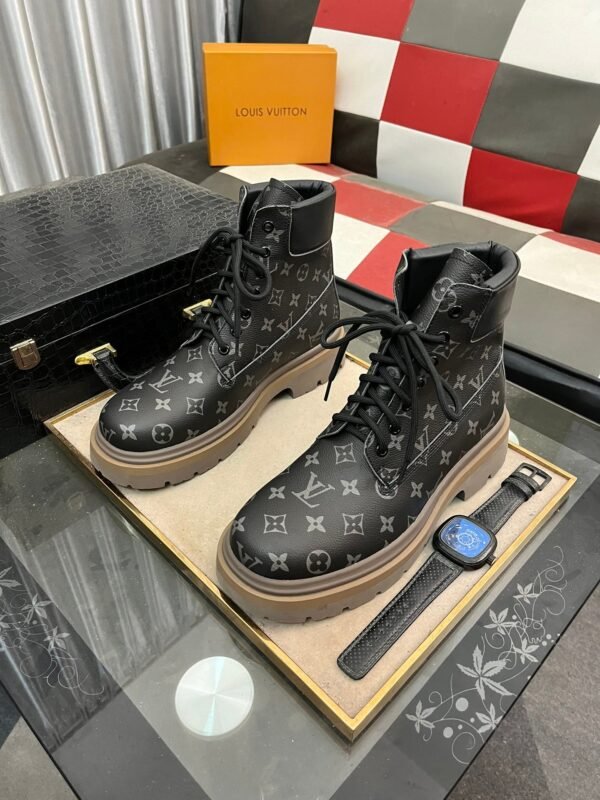 LV new Gaubon sports casual shoes imported first layer cowhide imported sheepskin inside