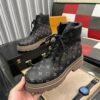 LV new Gaubon sports casual shoes imported first layer cowhide imported sheepskin inside