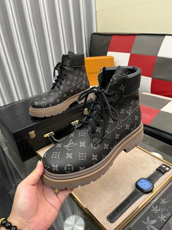 LV new Gaubon sports casual shoes imported first layer cowhide imported sheepskin inside