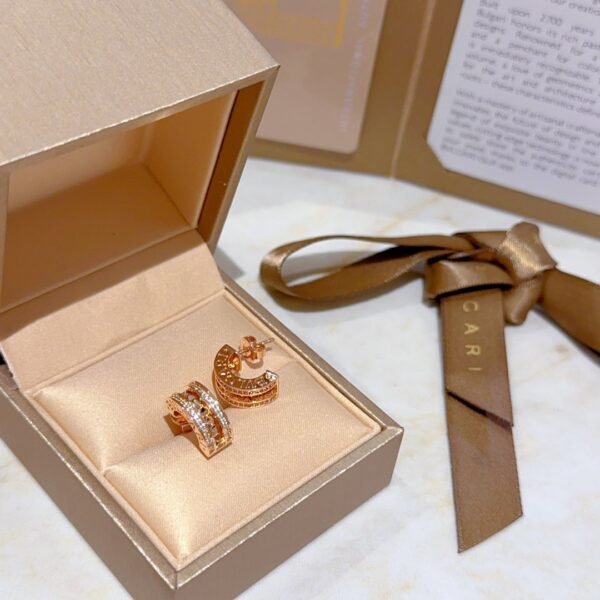 BVLGARI Ceramic earrings Premium