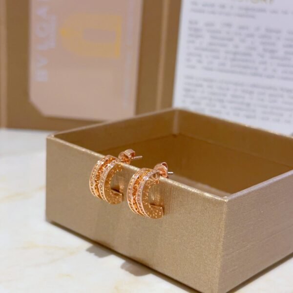 BVLGARI Ceramic earrings Premium
