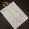DIOR double pearl necklace Premium