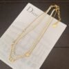DIOR double pearl necklace Premium