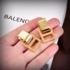 Balenciaga new gold earrings