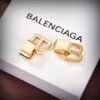 Balenciaga new gold earrings