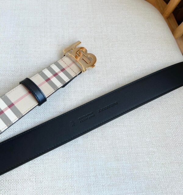 Burberry belt premium version official website 1:1 version width 3.5cm