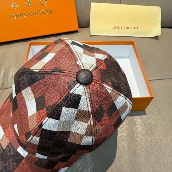 Louis Vuitton new color checkerboard original 1:1 leather + cowhide edge