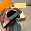 Louis Vuitton new color checkerboard original 1:1 leather + cowhide edge