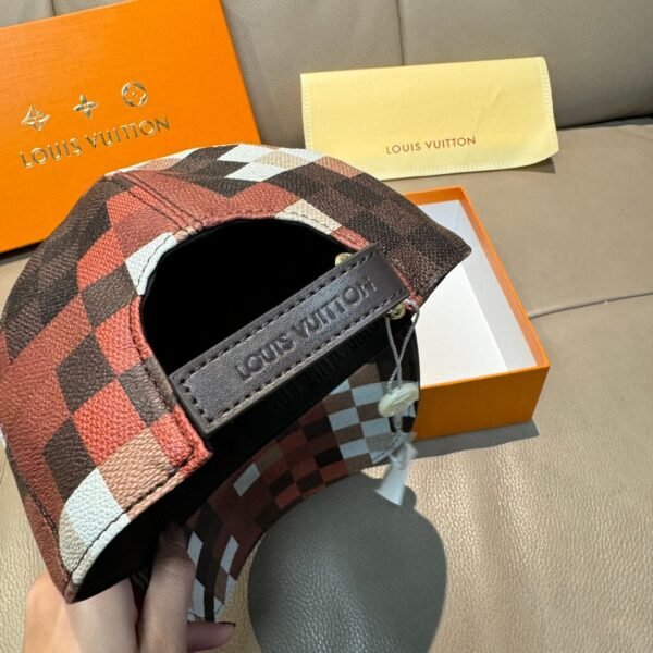 Louis Vuitton new color checkerboard original 1:1 leather + cowhide edge