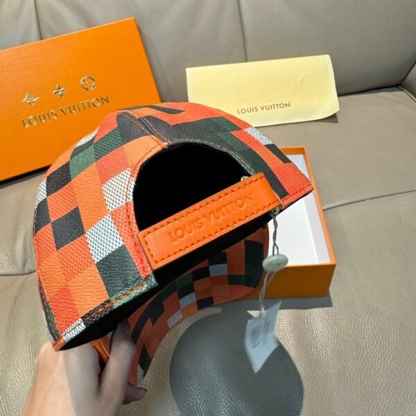 Louis Vuitton new color checkerboard original 1:1 leather + cowhide edge