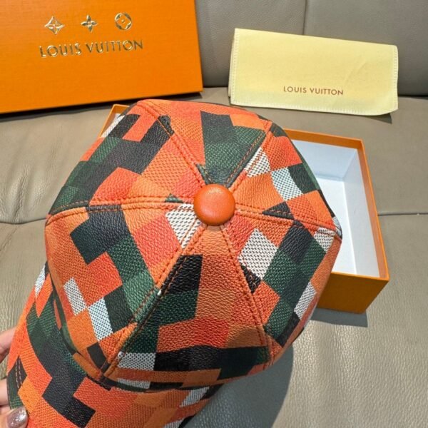 Louis Vuitton new color checkerboard original 1:1 leather + cowhide edge