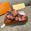 Louis Vuitton new color checkerboard original 1:1 leather + cowhide edge
