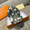 Louis Vuitton new color checkerboard original 1:1 leather + cowhide edge