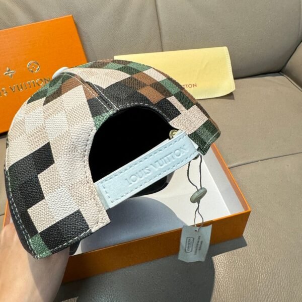 Louis Vuitton new color checkerboard original 1:1 leather + cowhide edge